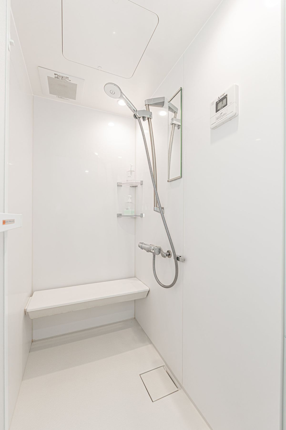Large suite shower